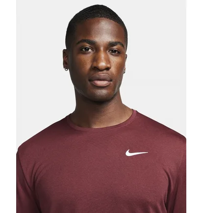 Лонгслів чоловічий Nike Miler Dri-Fit Uv Long-Sleeve Running Top Red FB7070-681
