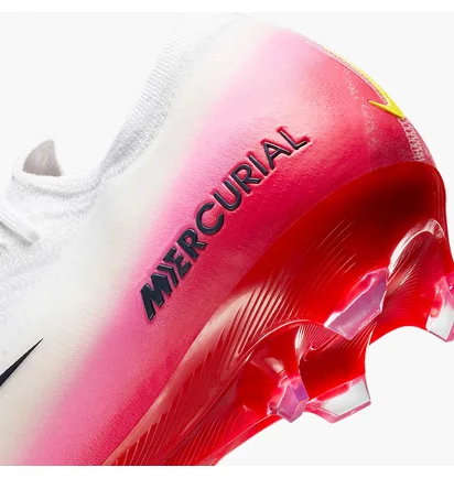 Бутсы унисекс Nike Zoom Vapor 16 Elite Fg Lv8 White/Red HJ7325-600