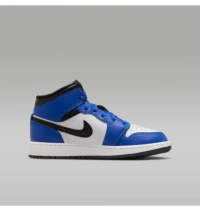 Кросівки дитячі Air Jordan 1 Mid (Gs) Blue/White DQ8423-402