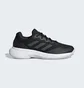 Кроссовки женские Adidas Gamecourt 2.0 Tennis Shoes Black ID1494