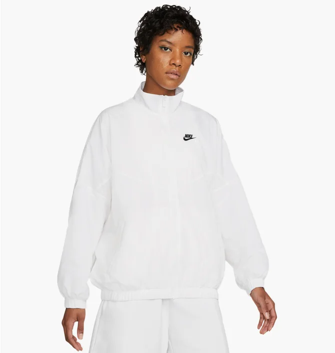 Вітровка жіноча Nike W Nsw Essntl Wr Wvn Jkt White Dm6185-100