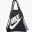 Сумка унисекс Nike Nk Heritage Drawstring - Fa21 Black DC4245-010