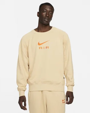 Свитшот мужской Nike Air Ft Hoodie Yellow DV9829-252