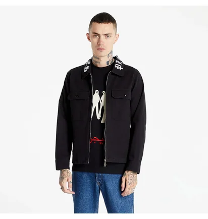Куртка мужская Pleasures Slasher Black P21F013-BLACK