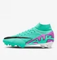 Бутсы унисекс Nike Air Zoom Mercurial Superfly Ix Pro Fg Turquoise/Violet DJ5598-300