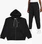 Спортивный костюм унисекс Nike Solo Swsh Hw Fz Black DR0403-010__DX1364-010