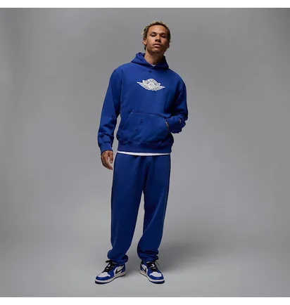 Худи мужское Air Jordan Rare Air Fleece Pullover Hoodie Blue/White IB3003-485