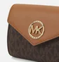 Гаманець жіночий Michael Kors Greenwich Trifold Brown 34S1GNME6B-BROWN-ACORN-95730