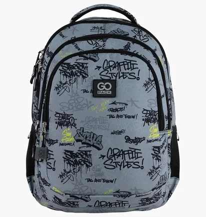 Рюкзак детский GoPack Grey GO25-162M-4