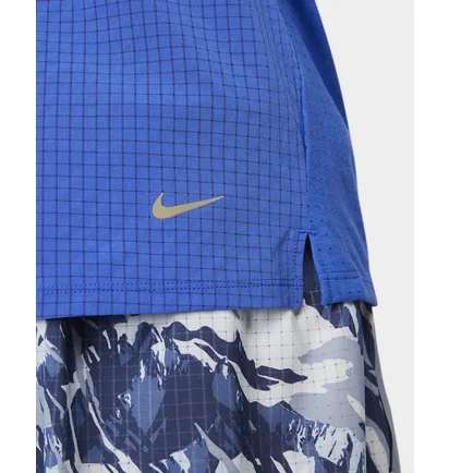 Футболка чоловіча Nike Trail Solar Chase MenS Dri-Fit Short-Sleeve Running Top Blue DV9305-405