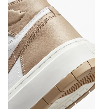 Кроссовки женские Air Jordan 1 Elevate High Brown/White Dn3253-121
