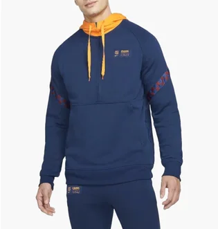 Худи мужское Nike Fc Barcelona Travel Blue DB7834-492