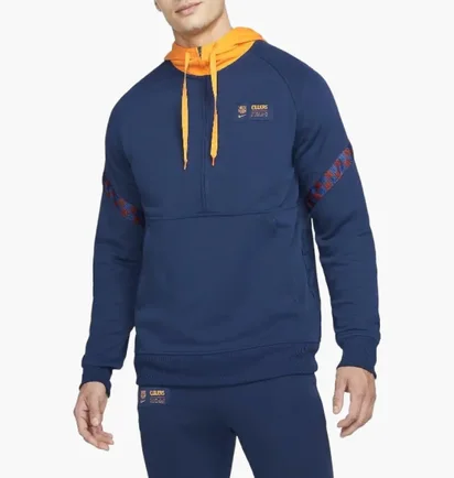 Худі чоловіче Nike Fc Barcelona Travel Blue DB7834-492