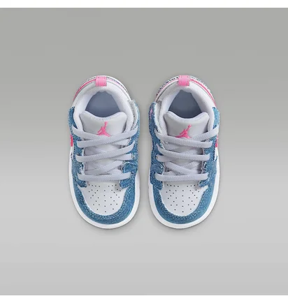 Кроссовки детские Air Jordan 1 Low Alt Se (Td) Grey/Blue HQ2002-400