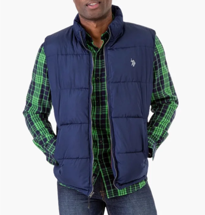 Жилетка мужская U.S. Polo Assn Signature Vest Blue 109485P2-BLUE
