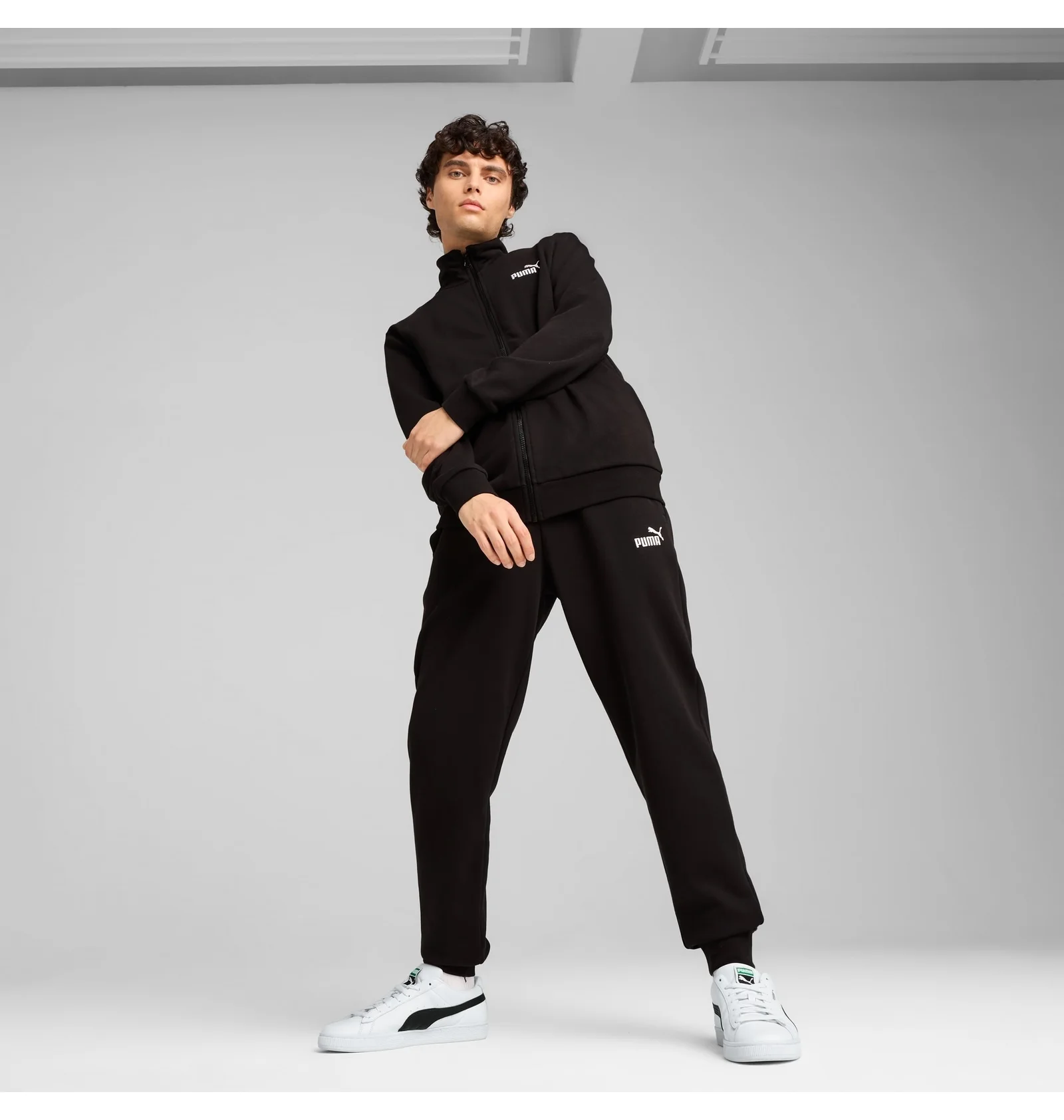 MASU KENSUKE ISHIZU トレーナー 44 ᐉ Спортивный костюм мужской Puma Essentials Sweat Suit Black