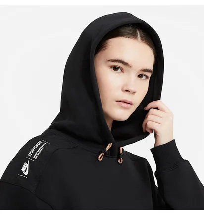 Спортивный костюм женский Nike Nsw Po Flc Uu Black DD3605-010__DD3607-010