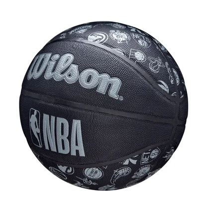 Баскетбольний м'яч Wilson Nba All Team Black WTB1300XBNBA6