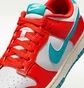 Кросівки чоловічі Nike Dunk Low Retro White/Red HF5441-601