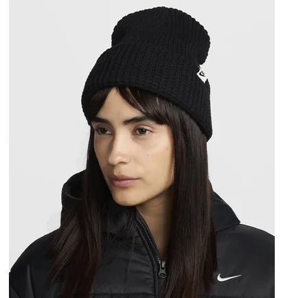 Шапка унисекс Nike Peak Waffle Knit Beanie Black FZ2123-010