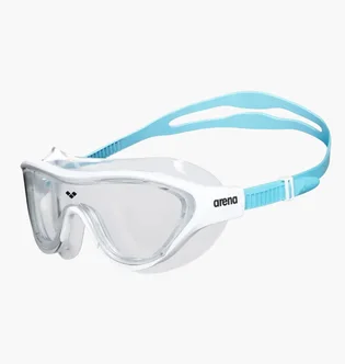 Окуляри для плавання дитячі Arena The One Mask Jr Turquoise/White 004309-202