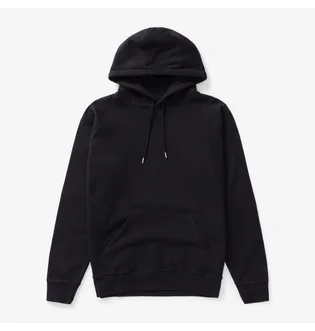 Худи мужское Pop Trading Company Logo Hooded Sweat Black POP-NOS-003