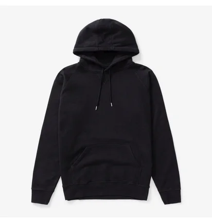 Худи мужское Pop Trading Company Logo Hooded Sweat Black POP-NOS-003