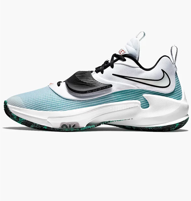 Кросівки унісекс Nike Zoom Freak 3 Teal White DA0694-101