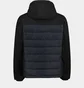Куртка мужская CMP Zip Hood Feel Warm Black/Blue 34K0147-42UU