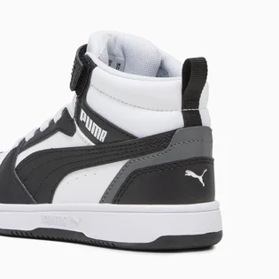 Черевики дитячі Puma Rebound V6 White/Black 393832-01