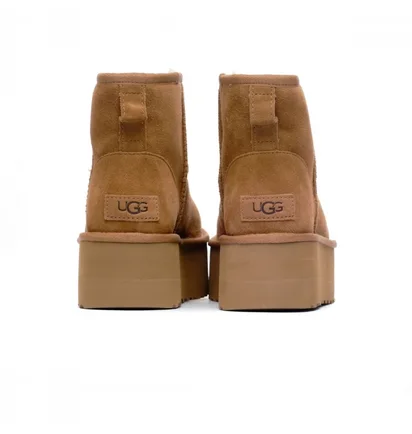 Угги женские UGG Classic Mini Platform Brown 1134991-CHE