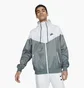 Вітровка чоловіча Nike Sportswear Windrunner Grey/White DA0001-084