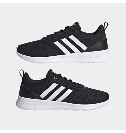Кросівки жіночі Adidas Qt Racer 2.0 Shoes Black/White Gx5672