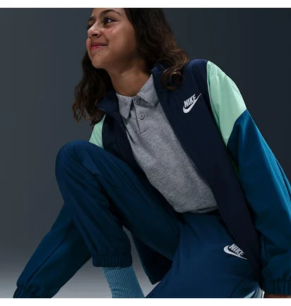 Спортивний костюм дитячий Nike Sportswear Blue HQ9314-415