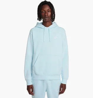 Худи мужское Nike Sportswear Club Fleece Pullover Hoodie Light Blue BV2654-474