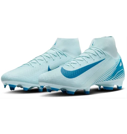 Бутсы унисекс Nike Zm Superfly 10 Acad Fg/Mg Light Blue FQ1456-400