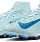 Бутсы унисекс Nike Zm Superfly 10 Acad Fg/Mg Light Blue FQ1456-400
