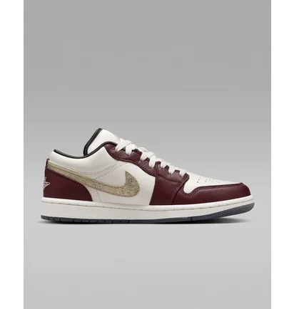 Кросівки жіночі Air Jordan 1 Low Se Lunar New Year Shoes Beige/Bordo FJ5735-100