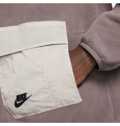 Кофта чоловіча Nike Sportswear Spu Polar Fleece 1/2-Zip Top Bordo FD1181-291