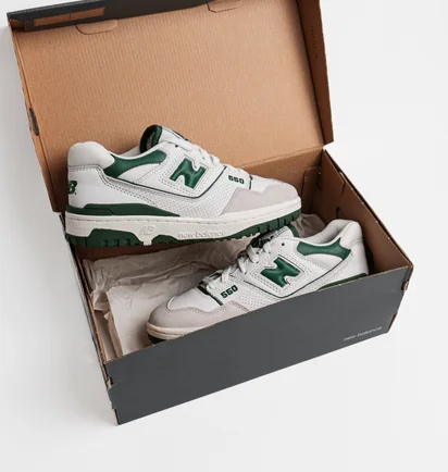 Кроссовки мужские New Balance 550 White BB550WT1