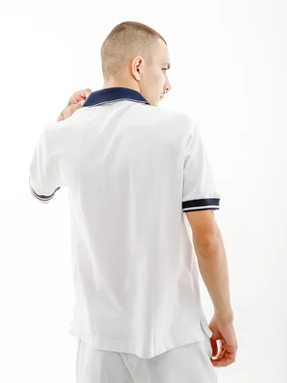 Поло мужское AUSTRALIAN Lines Polo Pique El R-Fit White LSUPO0010-002