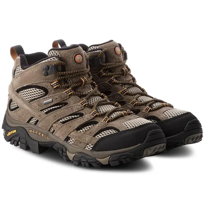 Ботинки мужские Merrell Moab 2 Ltr Mid Gore-Tex Pecan Brown J598233