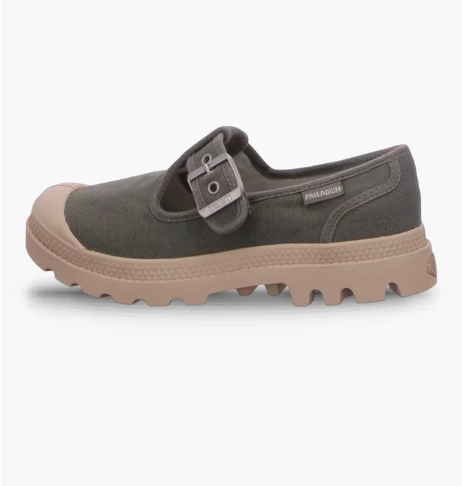 Кроссовки женские Palladium Pampa Mary-Jane Washed Grey 94475-339