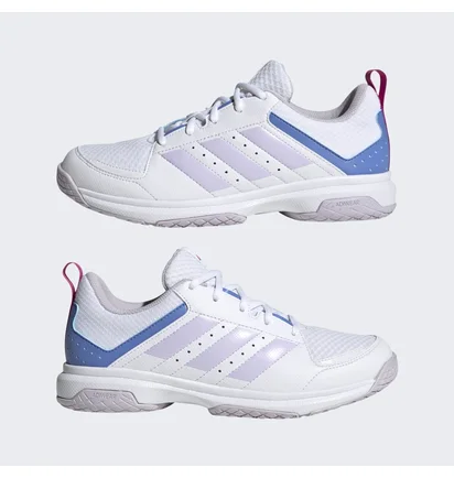 Кроссовки женские Adidas Ligra 7 Indoor Shoes White HQ3517