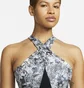 Топ жіночий Nike W Df Swsh Wrap Bra Aop Grey DX1778-010