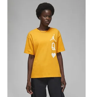 Футболка женская Air Jordan Flight WomenS T-Shirt Yellow DQ4471-705
