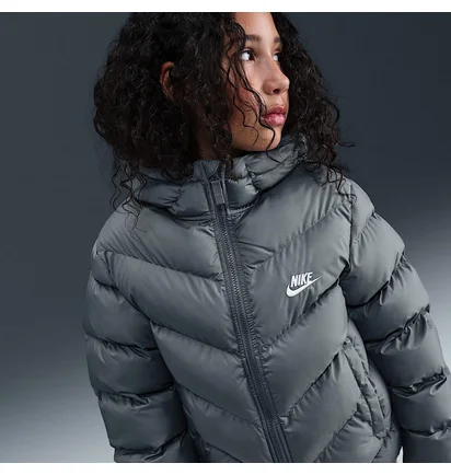 Пуховик детский Nike Sportswear All Day Play Therma-Fit Puffe Grey HQ4976-084