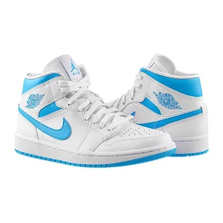Кроссовки женские Air Jordan 1 Mid White Bq6472-114
