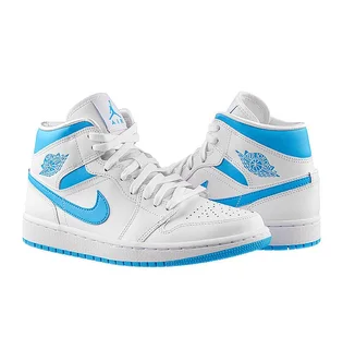 Кроссовки женские Air Jordan 1 Mid White Bq6472-114