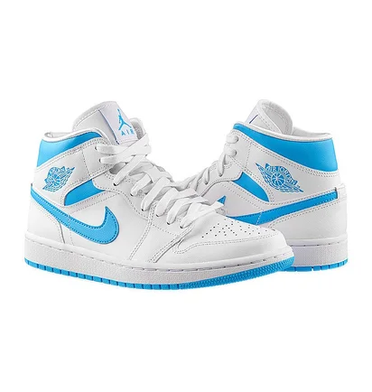 Кросівки жіночі Air Jordan 1 Mid White BQ6472-114